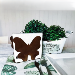 Servilletero forma mariposa - 2