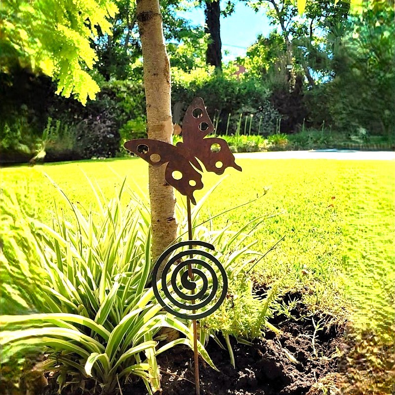 Tutor porta espiral mariposa - 1