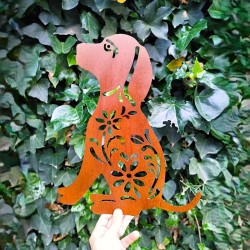 Perro calado chapa oxido - 3