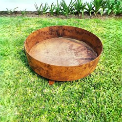 Fogonero hierro 96cm OXIDO - 2