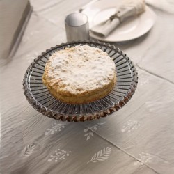 Tortera de Vidrio Labrada gris 27cm - 1