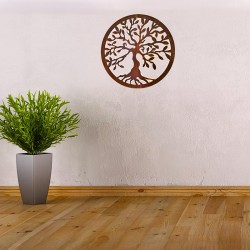 Mandala arbol de la vida 40cm chapa decorativa - 1