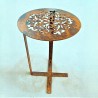 Mesa de arrime calada oxido multifunción 40cm - 2