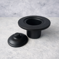 Quemador chimenea bioetanol alcohol Fungo negro - 1