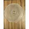 Tortera de Vidrio Labrada tipo mantel 25cm - 2