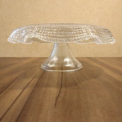 Tortera de Vidrio Labrada tipo mantel 25cm - 3