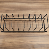 Exhibidor de platos x6 metalico negro - 3