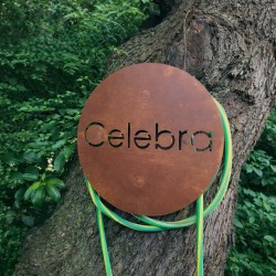 Porta manguera CELEBRA óxido - 1