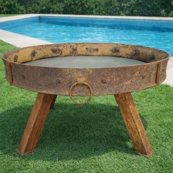 Fogonero alto 120cm x 80 cm. rustico - 1