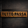 Cartel tutto passa óxido - 1