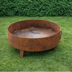Fogonero hierro 96cm OXIDO - 1