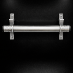 Kit barral simple acero inox 100cm - 2