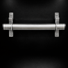 Kit barral simple acero inox 100cm - 2