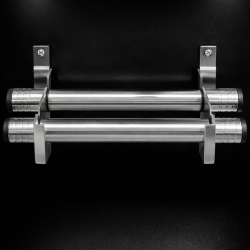 Kit barral doble acero inox 320cm - 2