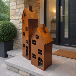 Set x2 casitas fanal gigante oxido - 1