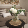 Mesa ratona NEGRA interior/exterior 60 Cm flor calada - 3