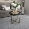 Mesa ratona NEGRA interior/exterior 60 Cm flor calada - 2