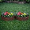 Set x2 flejes Aro de acero cubre plantas y árboles 40cm. - 1