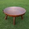 Tapa mesa para fogonero 93cm. acero con manijas - 1