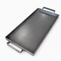 Plancha Bifera doble hornalla 48x28x3cm - 1