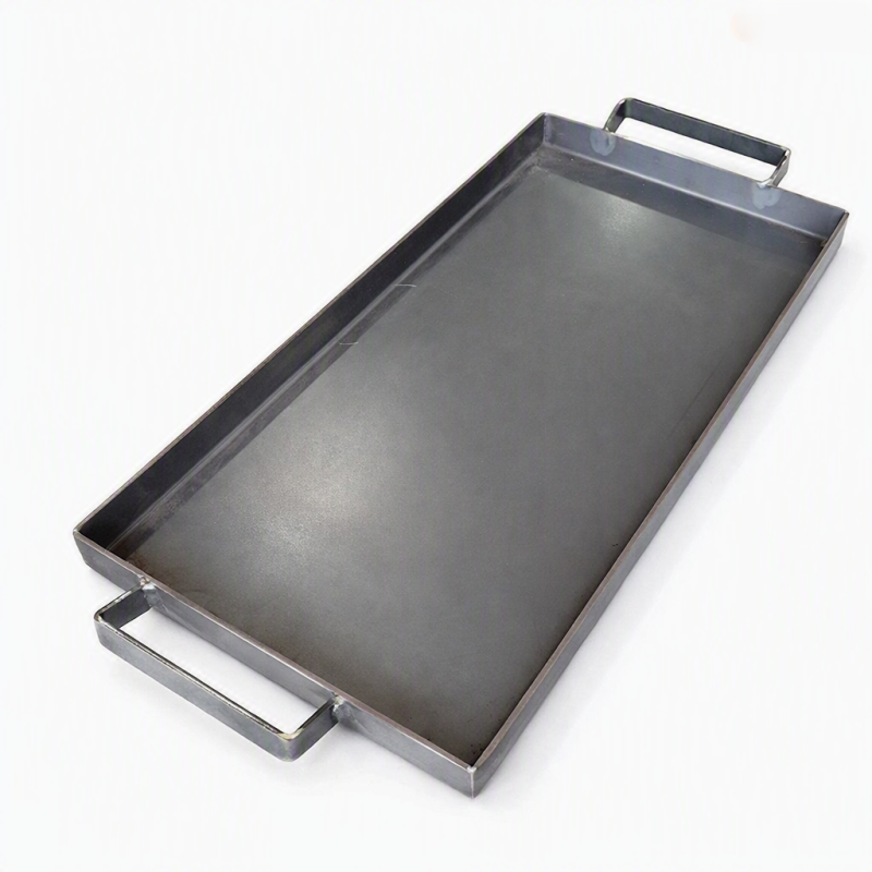 Plancha Bifera doble hornalla 48x28x3cm - 1