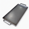 Plancha Bifera doble hornalla 48x28x3cm - 1