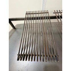 Parrilla modular de hierro con achurero 120x50cm - 6