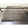 Parrilla modular de hierro con achurero 120x50cm - 8
