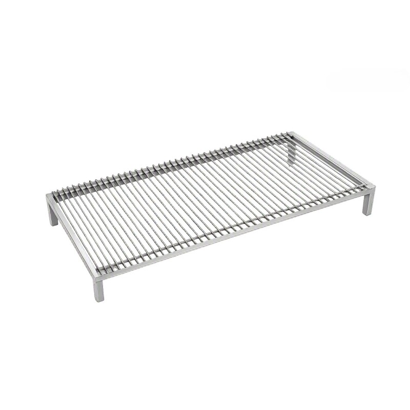 Parrilla modular de hierro con achurero 120x50cm - 1