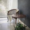 Mesa ratona oxido interior/exterior 60 Cm flor - 1