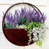 Maceta circular 30cm. oxido - 1