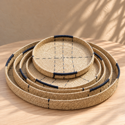 Set x5 bandejas Banjut negras