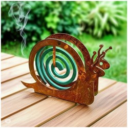 Porta espiral caracol oxido