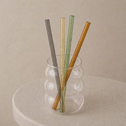 Set x4 sorbetes colores vidrio surtido 8*20CM (EMC29-5