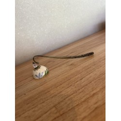 Apagavela campana ceramica agarradera metal bronce