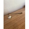 Apagavela campana ceramica agarradera metal bronce
