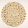 Plato de sitio fibra natural 38cm (EMC 32-7)
