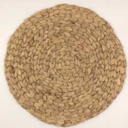 Plato de sitio fibra natural 38cm (EMC 32-9)