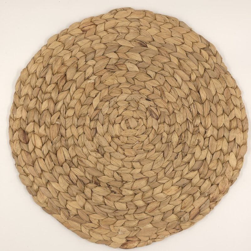 Plato de sitio fibra natural 38cm (EMC 32-9)